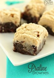 Praline Brownies