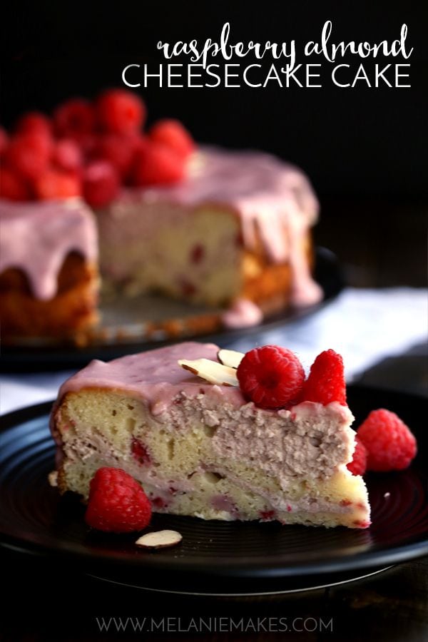 Weekly Family Meal Plan - Raspberry Almond Cheesecake Cake