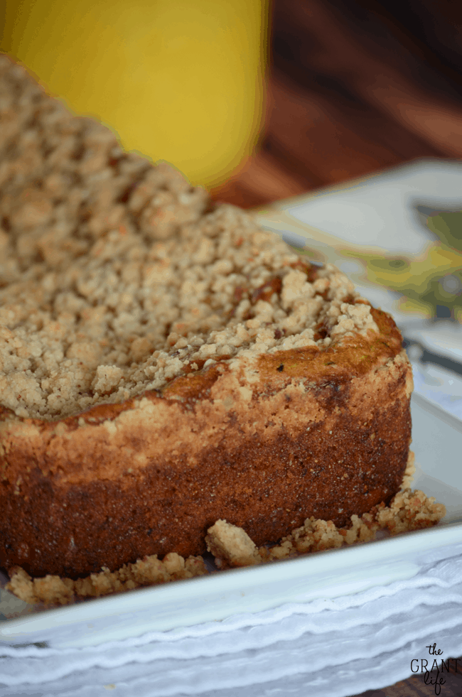 Weekly Family Meal Plan -Zucchini Bread