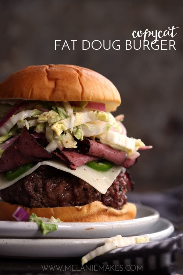 Weekly Family Meal Plan - Copycat Fat Doug Burger