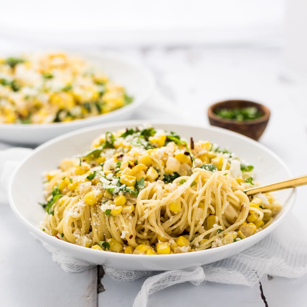 Weekly Family Meal Plan - Mexican Corn Pasta