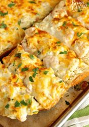 Shrimp & Artichoke French Bread