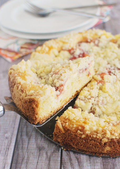 Weekly Family Meal Plan -Strawberry Cream Cheese Coffee Cake