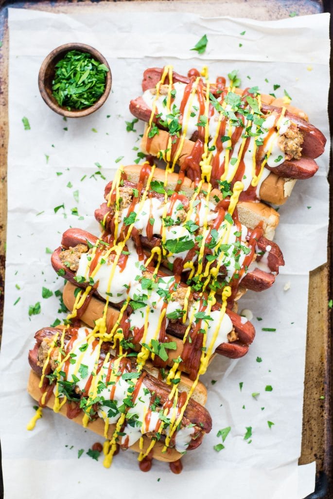 Weekly Family Meal Plan - Bacon Cheeseburger Hot Dogs