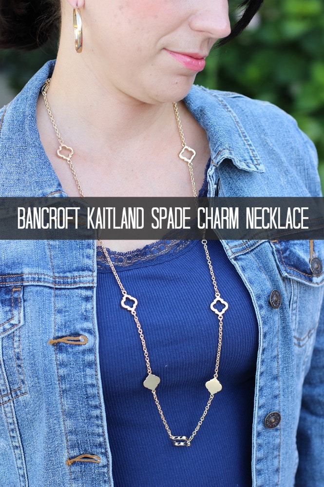 Stitch Fix Styles Bancroft Kaitland Spade Charm Necklace