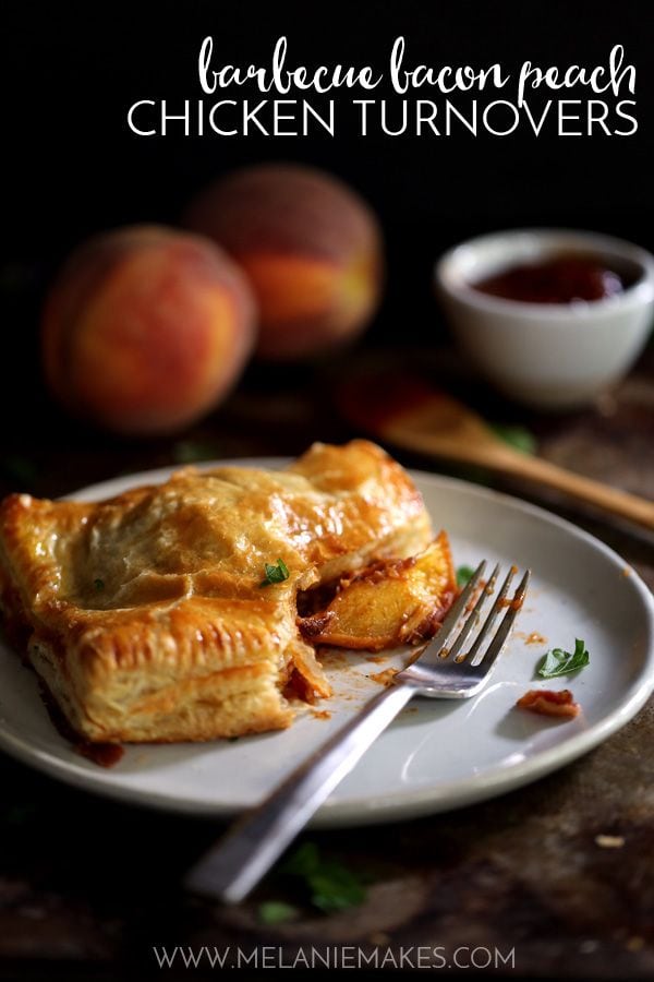 Weekly Family Meal Plan - Barbecue Peach Chicken Turnovers