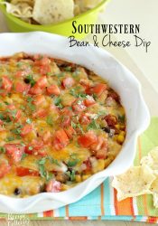 Southwestern Bean & Cheese Dip