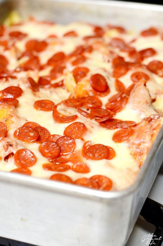 Weekly Family Meal Plan - Pizza Casserole