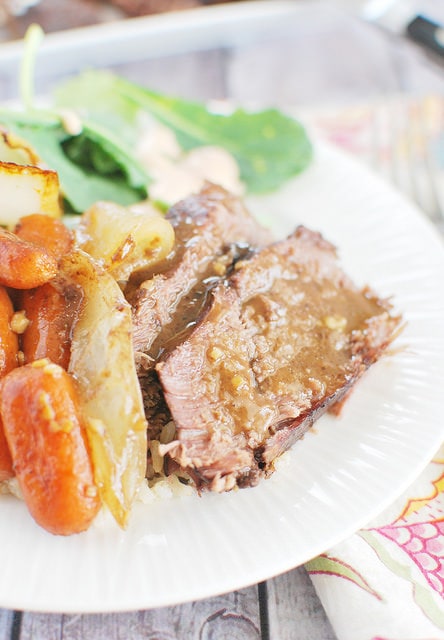 Weekly Family Meal Plan - Balsamic Pot Roast