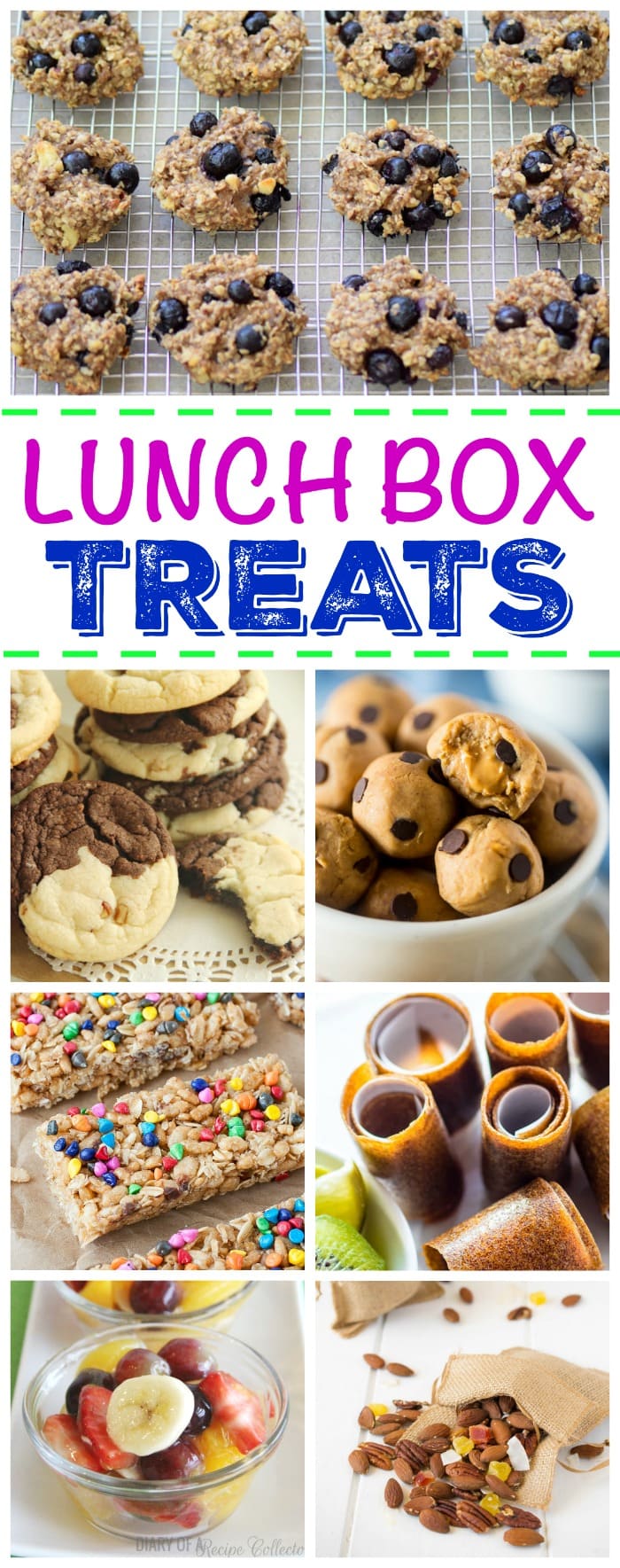 Lunch Box Treats - Looking for school lunch ideas? Check out this great collection of homemade lunch box treats!