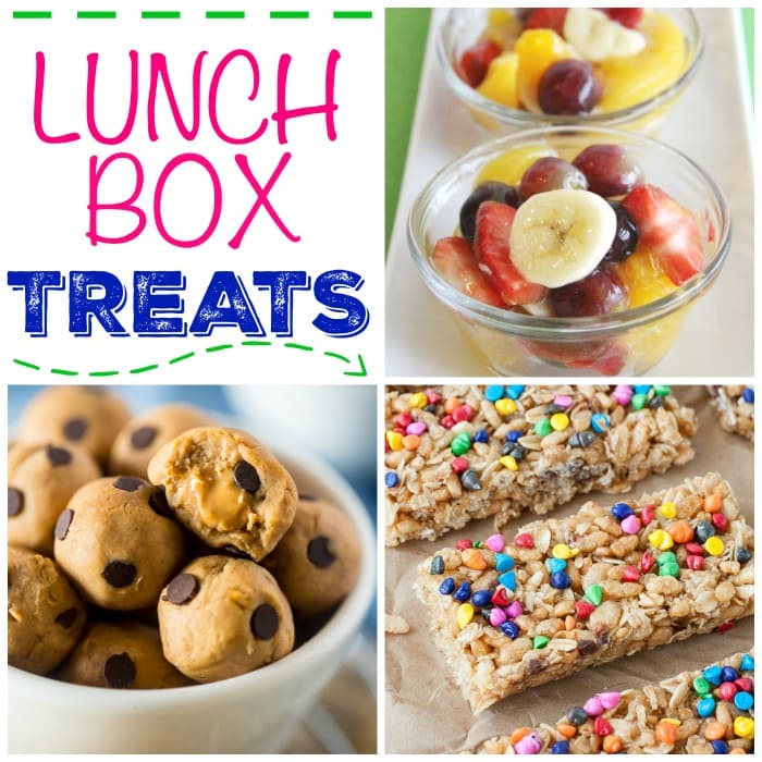 Lunch Box Treats - Looking for school lunch ideas? Check out this great collection of homemade lunch box treats!