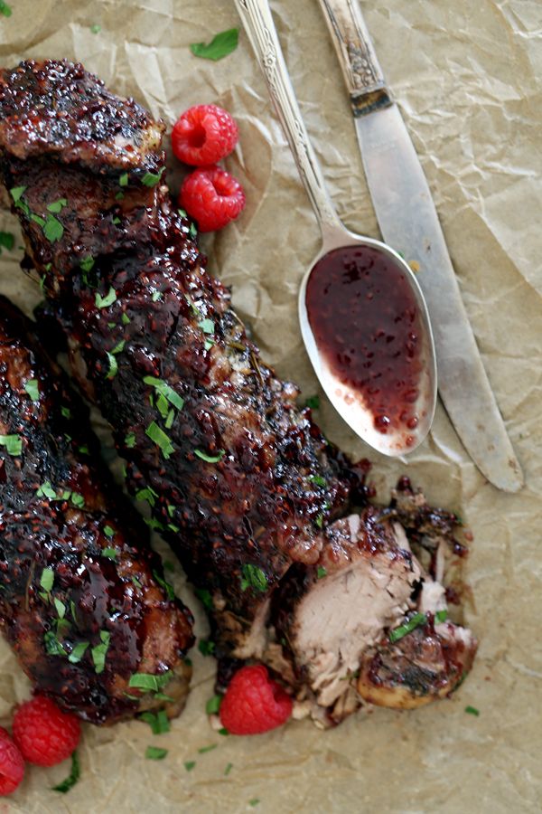 Weekly Family Meal Plan - Slow Cooker Pork Tenderloin with Raspberry Chipotle Sauce