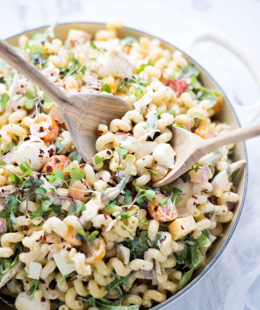 Weekly Family Meal Plan - Summer Vegetable Pasta Salad