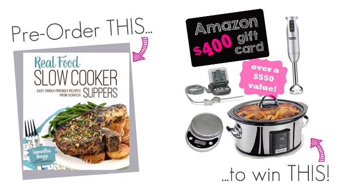 Real Food Slow Cooker Suppers Giveaway