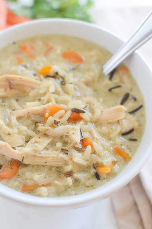 Weekly Family Meal Plan - Chicken Wild Rice Soup (Panera Copy Cat)