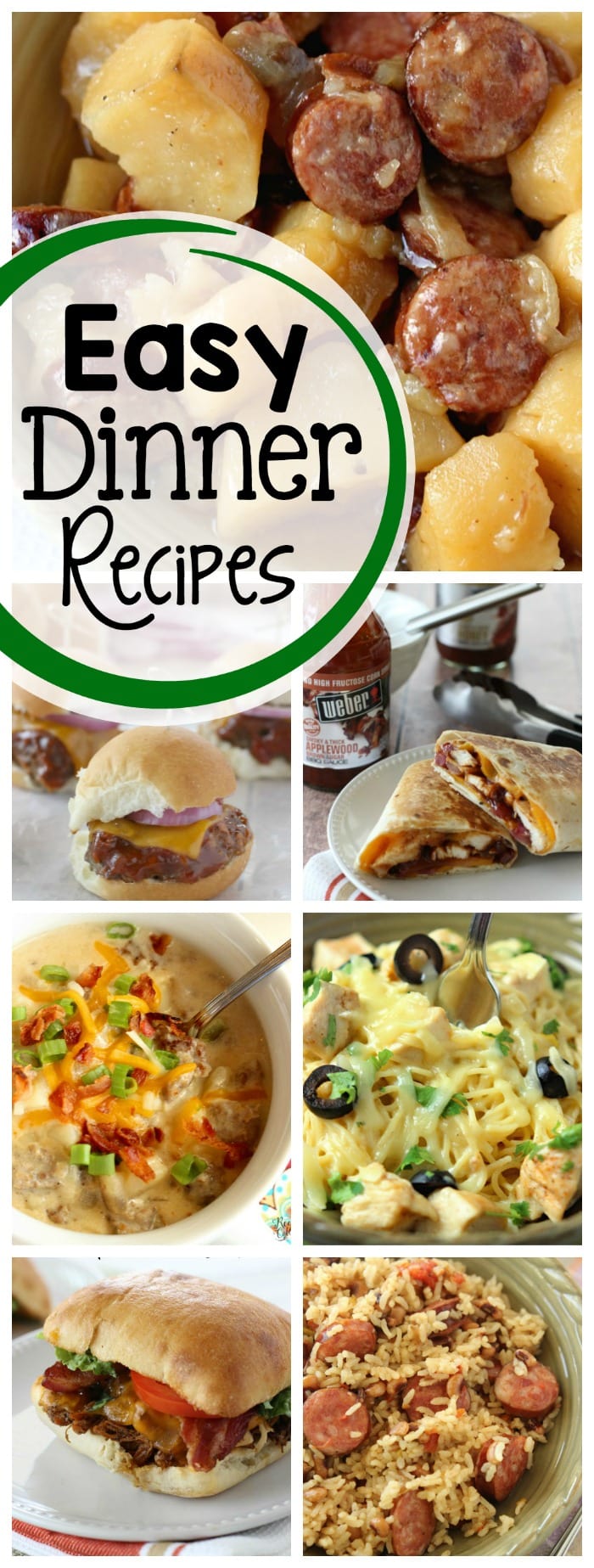 15 Easy Dinner Recipes perfect for those busy nights!