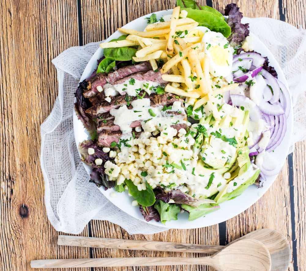Weekly Family Meal Plan - Grilled Steak Salad