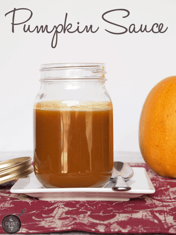 Weekly Family Meal Plan - Pumpkin Sauce