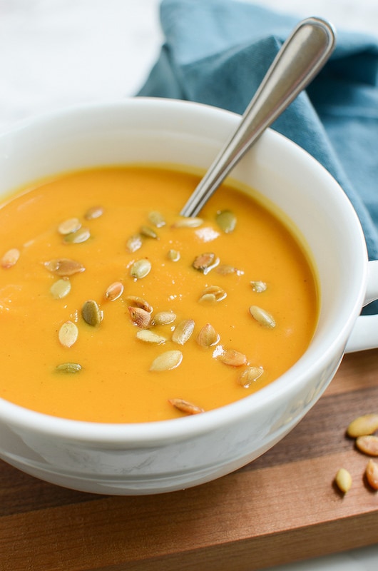 Weekly Family Meal Plan - Autumn Squash Soup Panera Copy Cat