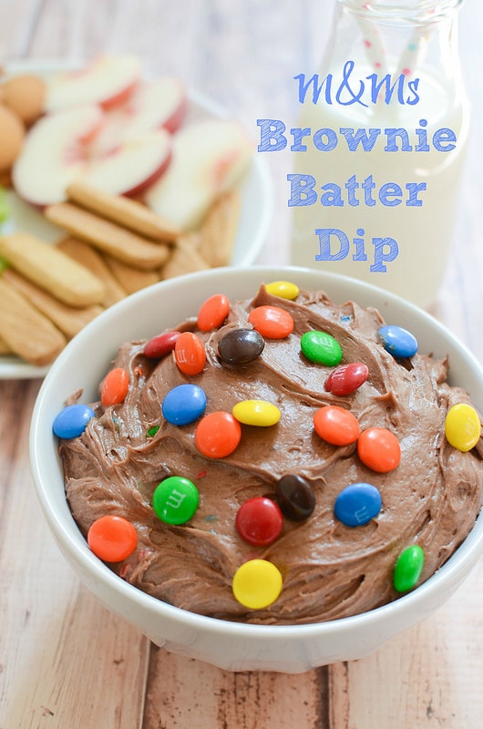Weekly Family Meal Plan - Brownie Batter Dip