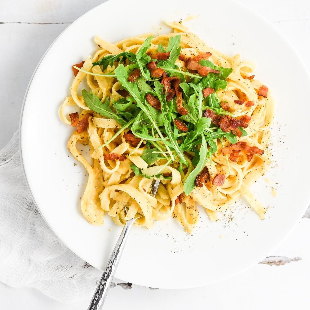 Weekly Family Meal Plan - Creamy Butternut Squash Pasta