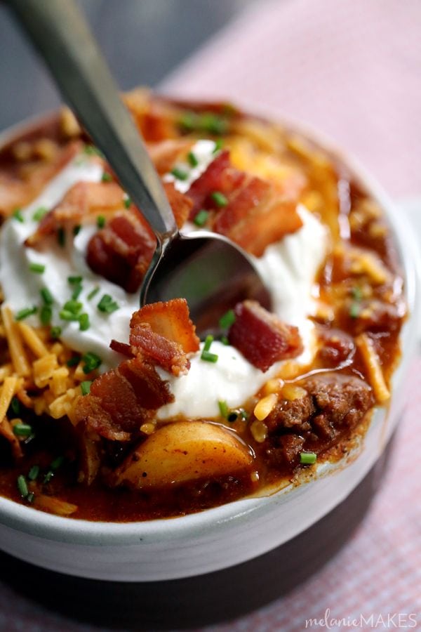 Stuffed Baked Potato Chili