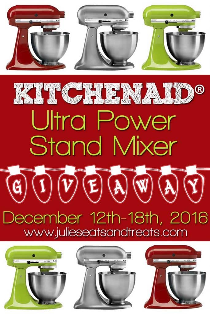 KitchenAid Ultra Power Stand Mixer Giveaway- Enter now for your chance to win!!