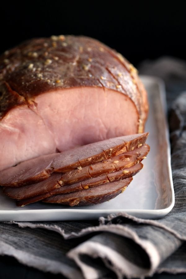 Slow Cooker Honey Mustard Ham