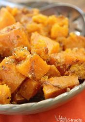 Parmesan Crock Pot Sweet Potatoes