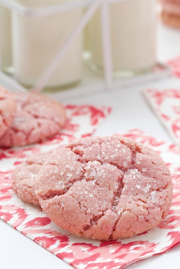 Strawberry Sugar Cookies