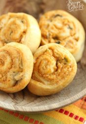 Crescent Chicken Taco Pinwheels