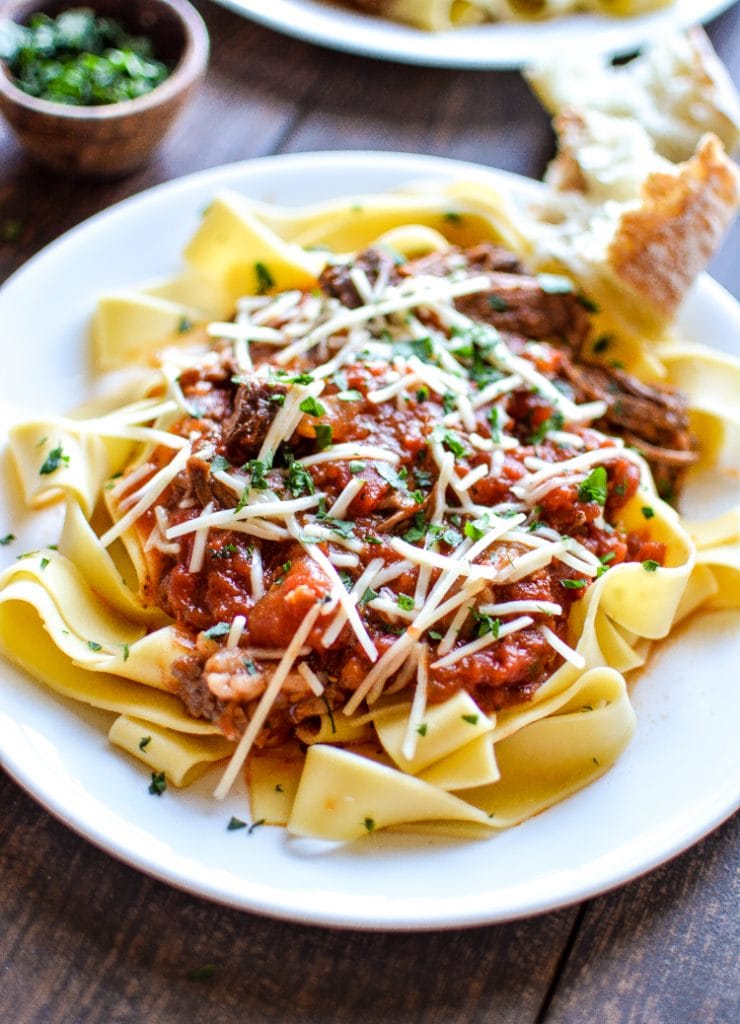 Slow Cooker Beef Ragu