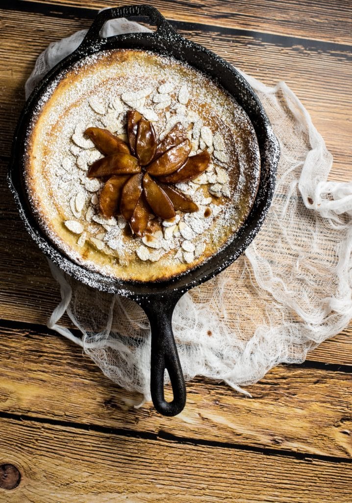 Spiced Apple Dutch Baby