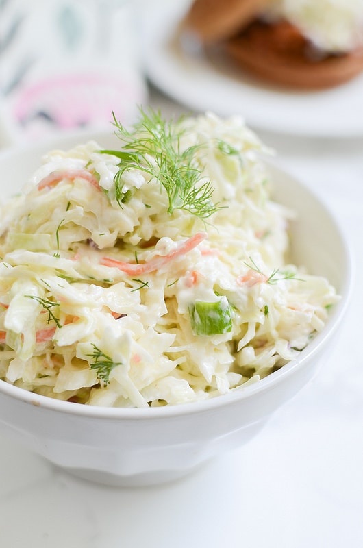 Creamy Dill Cole Slaw