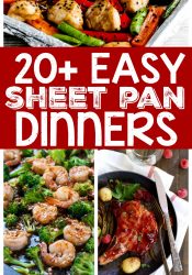 20+ Easy Sheet Pan Dinners