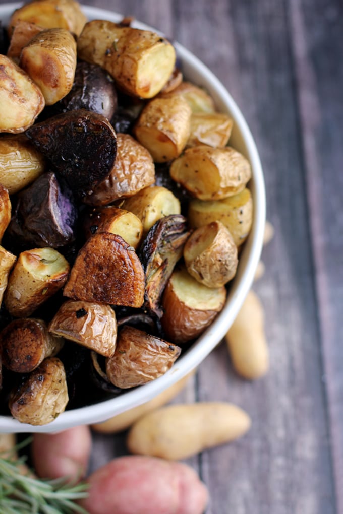 Roasted Balsamic Rosemary Potato Salad