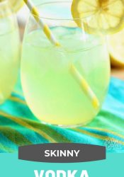 Skinny Vodka Lemonade