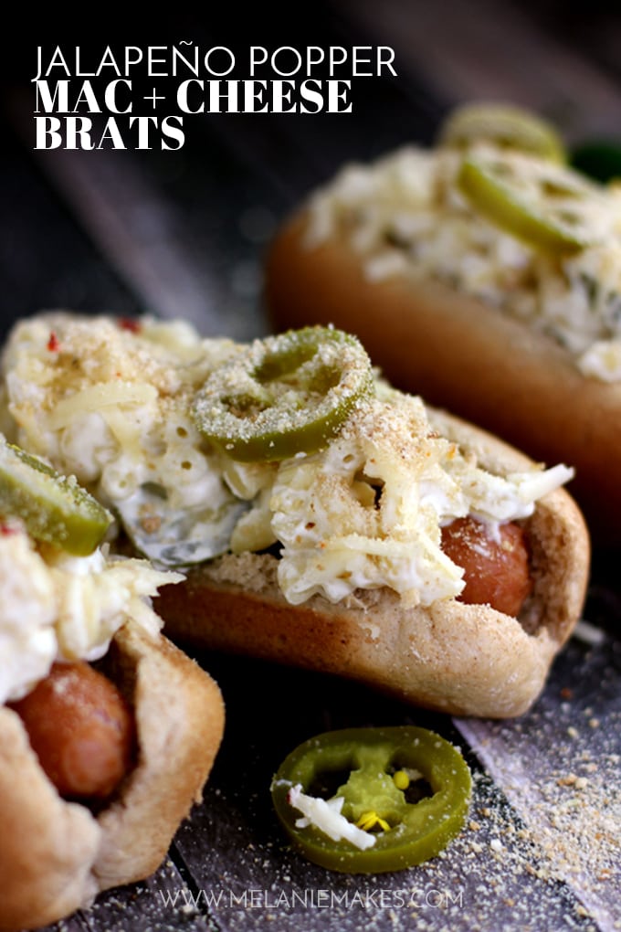 Jalapeno Popper Mac &  Cheese Brats