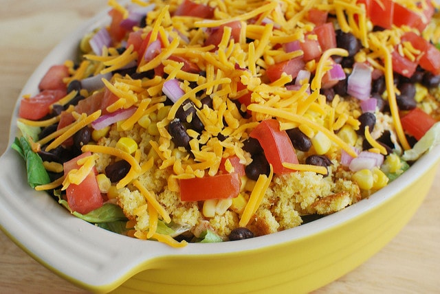 Southwestern Cornbread Salad