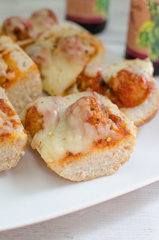 Meatball French Bread Pizzas