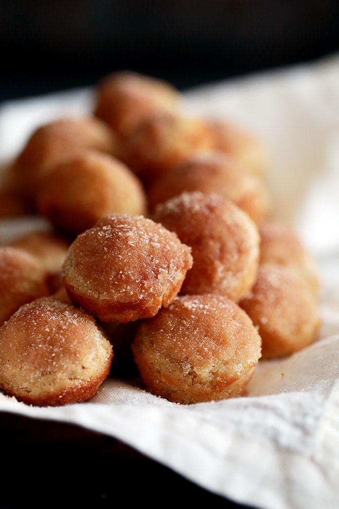 Mini Applesauce Muffins