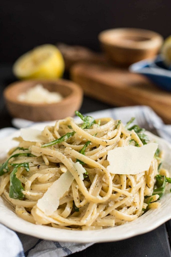 Parmesan Lemon Linguine