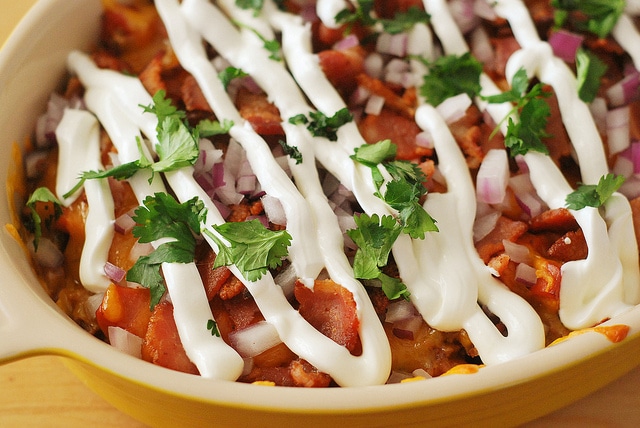 7 Layer Chili Dog Dip