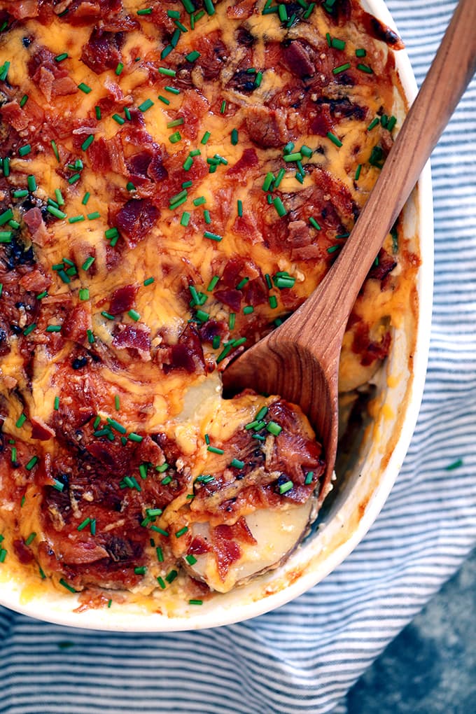 Loaded Scalloped Potatoes