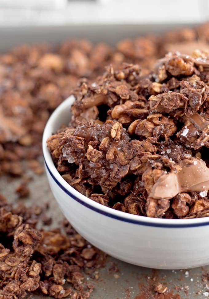 Salted Chocolate Granola