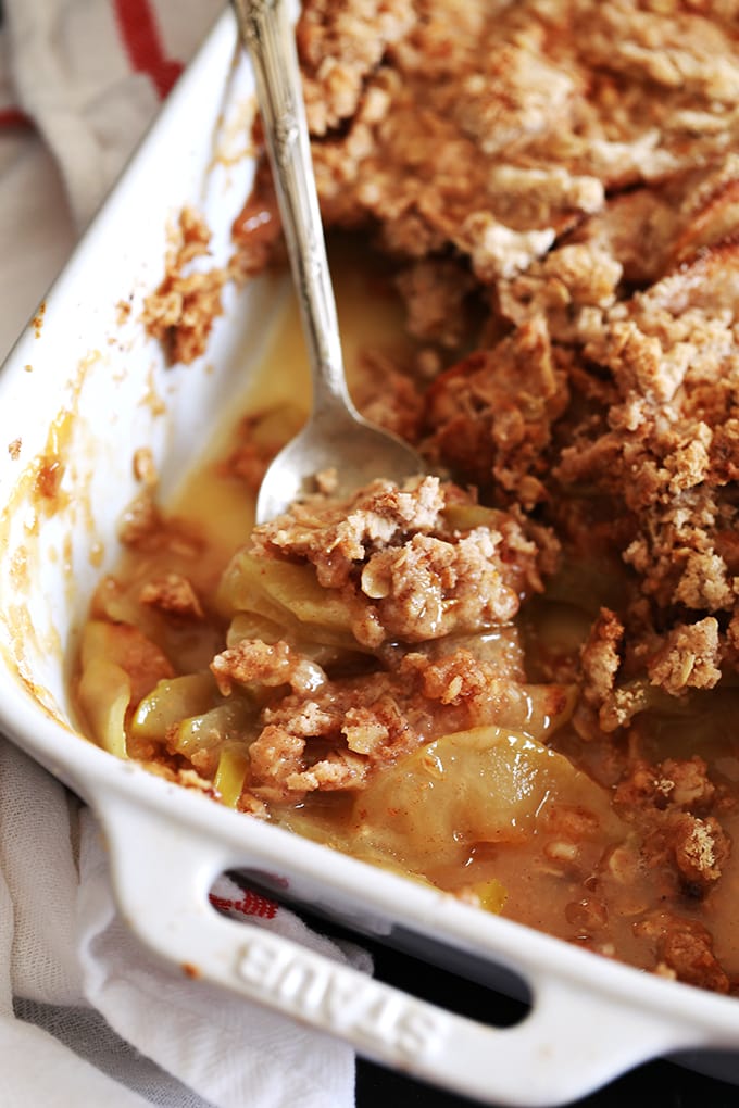 Snickerdoodle Apple Crisp