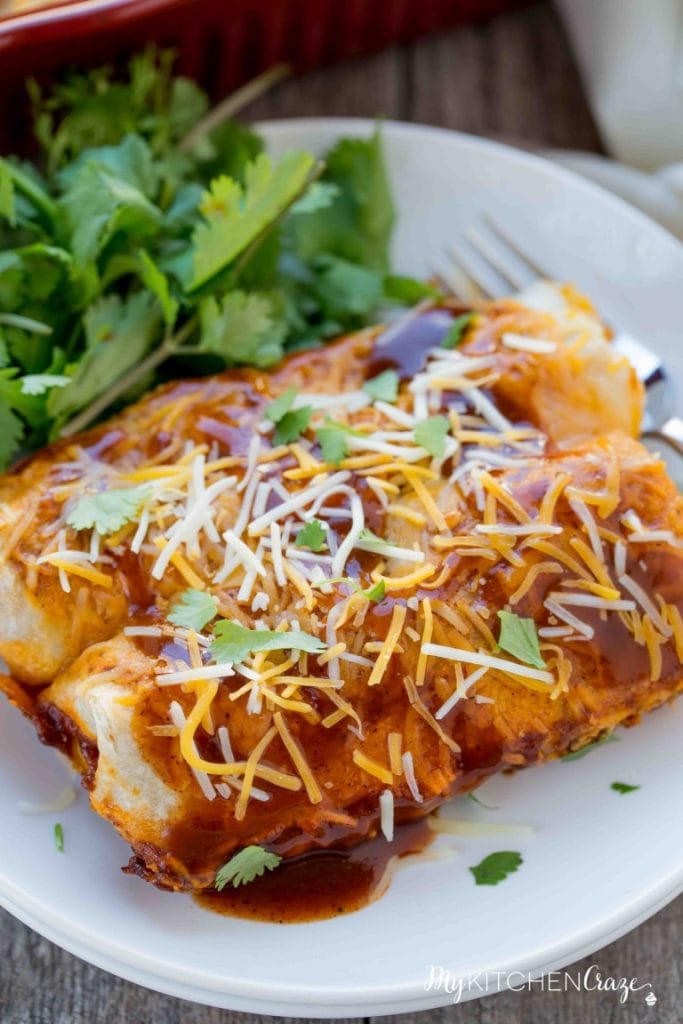 Beef & Potato Enchiladas