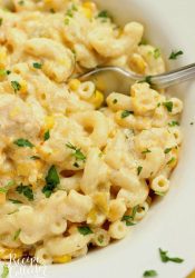 Green Chile Chicken Mac and Cheese