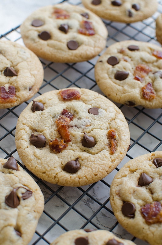 Candied Bacon Chocolate Chip Cookies