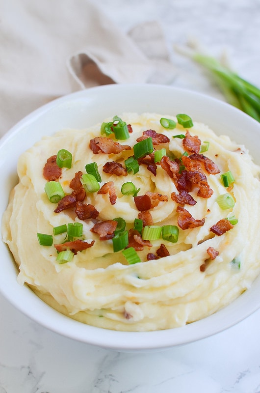 Bacon Cheddar Mashed Potatoes